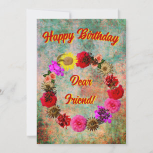 Happy Birthday Beste Friend Birthday Kaart