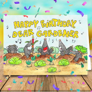 Happy Birthday, Beste Gardener groet Kaart