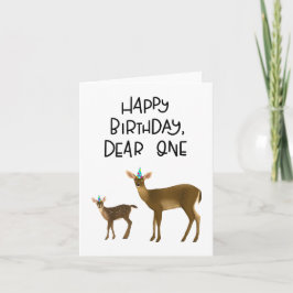 Happy Birthday, beste kaart