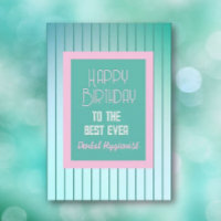 Happy birthday BESTE Tandheelkundige Hygiëniste we