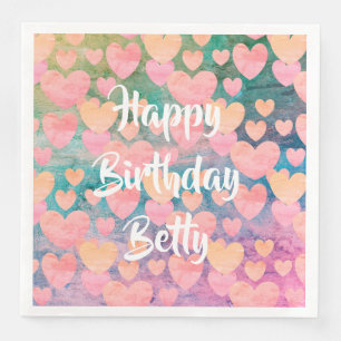 Happy Birthday #Betty party inapkins van DAL Servet