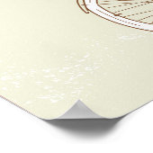 Happy Birthday Bicycle Girl Poster (Hoek)