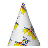 Happy Birthday Big 60 Feesthoedjes (Rechts)