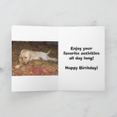 Happy Birthday Big Guy Kaart (Binnen)