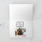 Happy Birthday bij One ILove Cute Dog Kaart (Binnen)