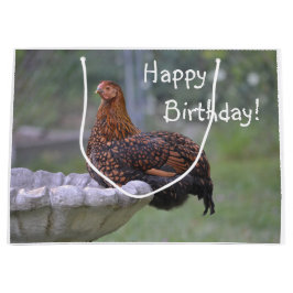 Happy Birthday Birdbat Chicken Groot Cadeauzakje