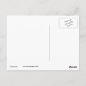 Happy Birthday blauw patroon Briefkaart (Achterkant)