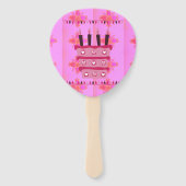 Happy Birthday Blijf gebukt Handwaaier (Voorkant)