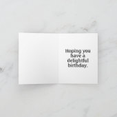 Happy Birthday Blooming Calla Lilies Kaart (Binnen)