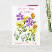 Happy Birthday blowers Dank je wel Bedankkaart (Voorkant)