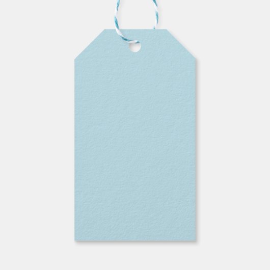 Happy Birthday Blue Boy Rainbow Gift Labels Cadeaulabel (Achterkant)