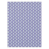 Happy Birthday Blue Cake Cupcake Candle Sprinkles Tafelkleed (Voorkant)