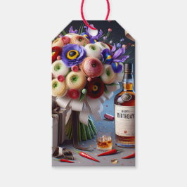 Happy Birthday, boeket en peper, door Natasha Us Cadeaulabel