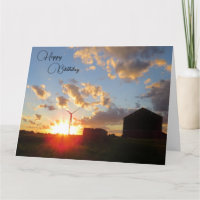 Happy Birthday - Boerderij Scene - Verjaardag Kaar