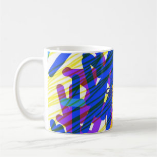 Happy Birthday Bold Abstracte Confetti Mok