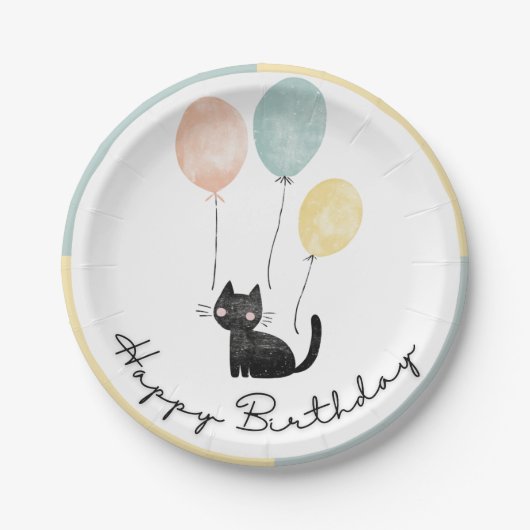 Happy Birthday Bord (Voorkant)