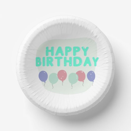 Happy Birthday bord (Voorkant)