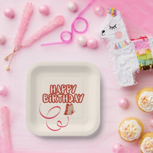 Happy Birthday Bord (Feest)