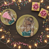 Happy Birthday - Bord voor persoonlijk fotopapier