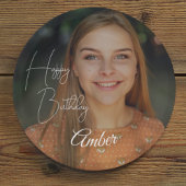 Happy Birthday - Bord voor persoonlijk fotopapier