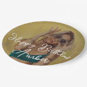 Happy Birthday - Bord voor persoonlijk fotopapier (Gekanteld)