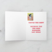 Happy Birthday, Border Collie Dog Painting Kaarten (Binnen)