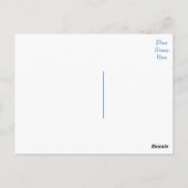 Happy Birthday Border Collie Puppy Dog Post Kaart (Achterkant)