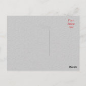 Happy Birthday Border Collie Puppy Dog Post Kaart (Achterkant)