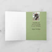 Happy Birthday Boss Funny Beer Animal Kaart (Binnen)