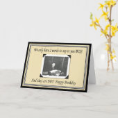 Happy Birthday Boss uit de groep Kaart (Gele Bloem)