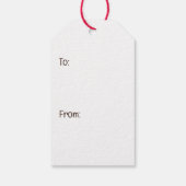 Happy Birthday Boston Terrier Dog Playing Drums Cadeaulabel (Achterkant)