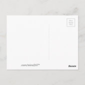 Happy Birthday Bouquet Briefkaart (Achterkant)