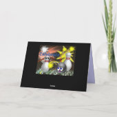 Happy Birthday Bowling Kaart (Achterkant)