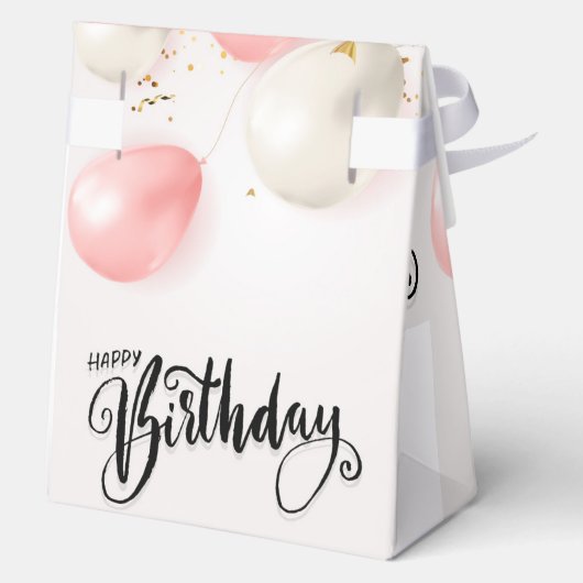 happy birthday box bedankdoosjes (Achterkant)