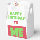Happy Birthday Box Bedankdoosjes (Geopend)