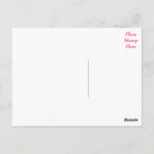 Happy Birthday Boxer Puppy Dog Briefkaart (Achterkant)