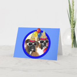 Happy Birthday Boxers wenskaart Kaart