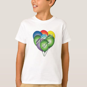 Happy Birthday Boy Balloons T-Shirt