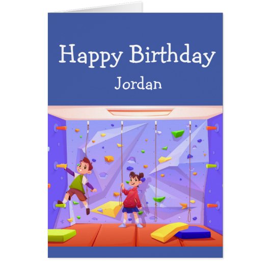 Happy Birthday Boy Girl houdt van Rock climax (Voorkant)