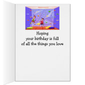 Happy Birthday Boy Girl houdt van Rock climax (Binnen (Rechts))