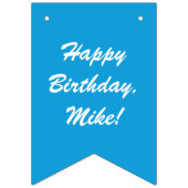 Happy Birthday Boy Racing Car Vlaggetjes (Tweede vlag)