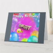 Happy Birthday Brat Kaart (Voorkant)