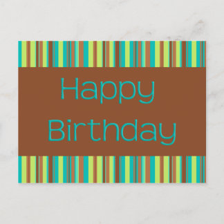 Happy Birthday Briefkaart