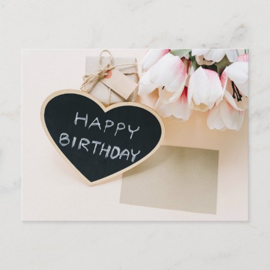 Happy Birthday Briefkaart (Voorkant)