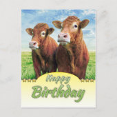 Happy Birthday Briefkaart (Voorkant)