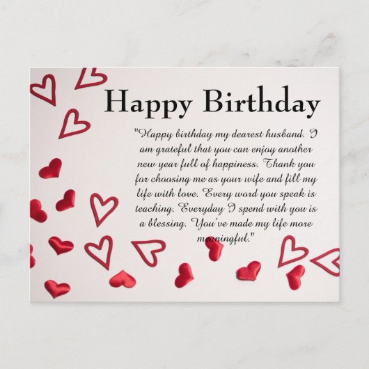 Happy Birthday Briefkaart (Voorkant)