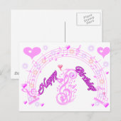 Happy Birthday_ Briefkaart (Voorkant / Achterkant)