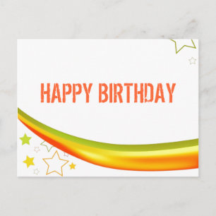 Happy Birthday Briefkaart