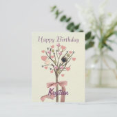 Happy Birthday Briefkaart (Staand voorkant)