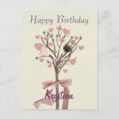 Happy Birthday Briefkaart (Voorkant)